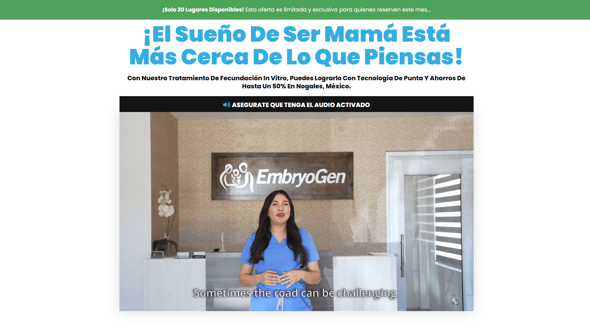 Embryogen: Transformación digital para clínica de fertilidad